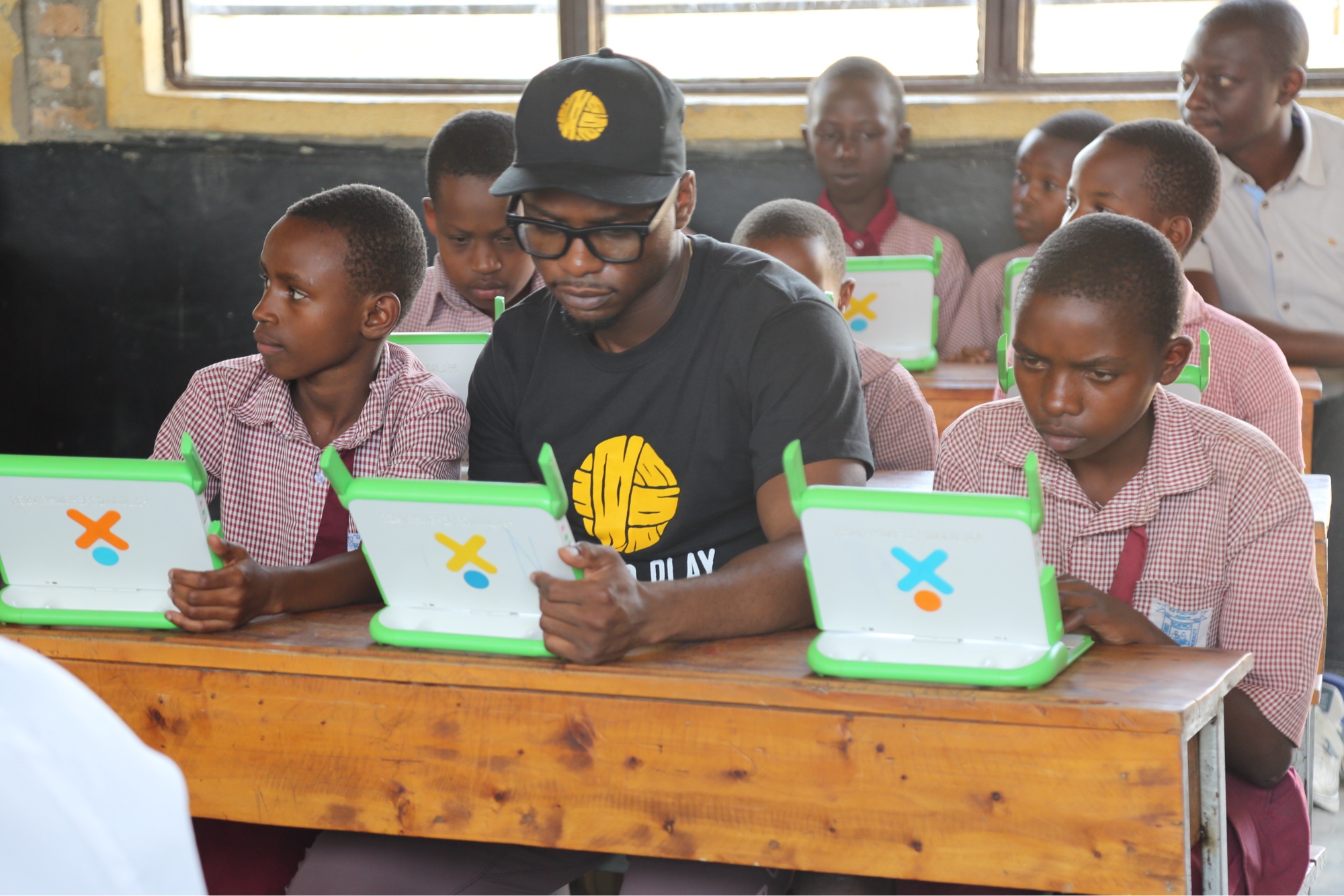 Right To Play classroom in Rwanda