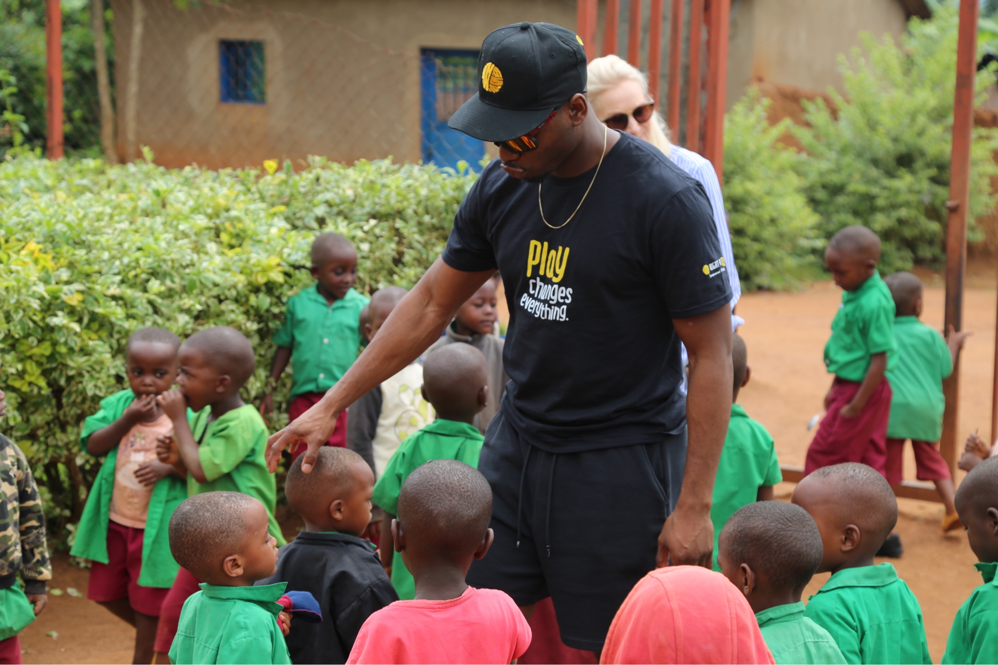 Children playing in Rwanda